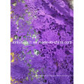 100%Polyester Materials Lace Fabric for Woman Dress